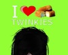 FE i heart twinkies sign