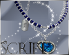 Blue Velvet Necklace