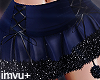 $ Skirt DarkBlue Santa