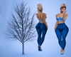 new blue jeans