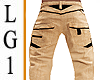 LG1 Brown  Pants