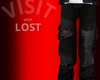 LOST - BLACK CARGO PANTS