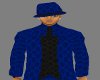 Blue  3 Piece Suit