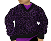 Purple Leopord Sweater