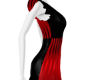 IMVU+ Black Red Dress