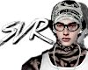 WHITE BEANIE | J