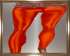 Orange Latex Pants