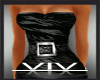 *V*Glam Dress BlackSatin