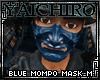 Blue Mempo Mask