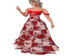 (SHO) DAINA RED GOWN