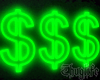 Neon Money Sign