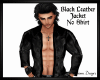 Blk Leather WolfJacketNS
