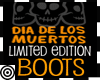 *m Day of the Dead Boots