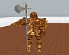 bronze suit of armor