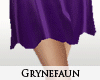 Purple skirt & shirt