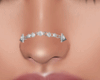 V/ nose piercing