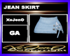 JEAN SKIRT