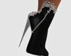 CA Black & silver boots