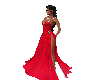 Lady in Red Gown