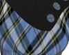 black blue pattern top