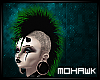 [MO] Dark Green Mohawk