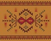 South western rug