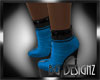 [BGD]Black & Blue Boots