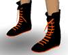 CJ69 Blk & Orange Kicks