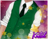 K| Suit Vest Green