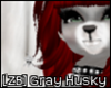 [ZB] Gray Husky Ears