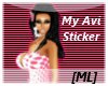 [ML] MizzLaLa2u Sticker