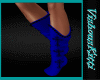 [VK] Cross Blue Socks