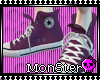 [N] emo  purpel shoe