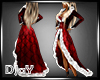 [J] X-Mas Red Fur Dress