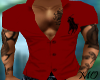 Red Polo Muscle Shirt