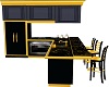 Black & Gold Kitchen
