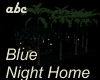 Blue Night Room