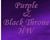 Purple & Black Throne