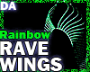 [DA] Rainbow Rave Wings