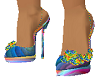 sexy heels rainbow