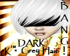 *K* Dark Grey Hair Bang