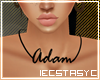 e! Adam necklace rqst