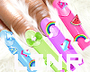 Nail Fiberglass Decorate