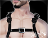 lWl Blk Rose Harness