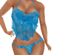 TENDER BLUE LACE LINGERI