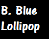 S. Baby Blue Lollipop