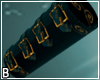 Teal Gold Arm Bracers