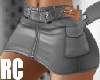 RC DES SILVER SKIRT