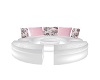 NA-White Round Sofa