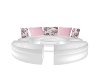 NA-White Round Sofa